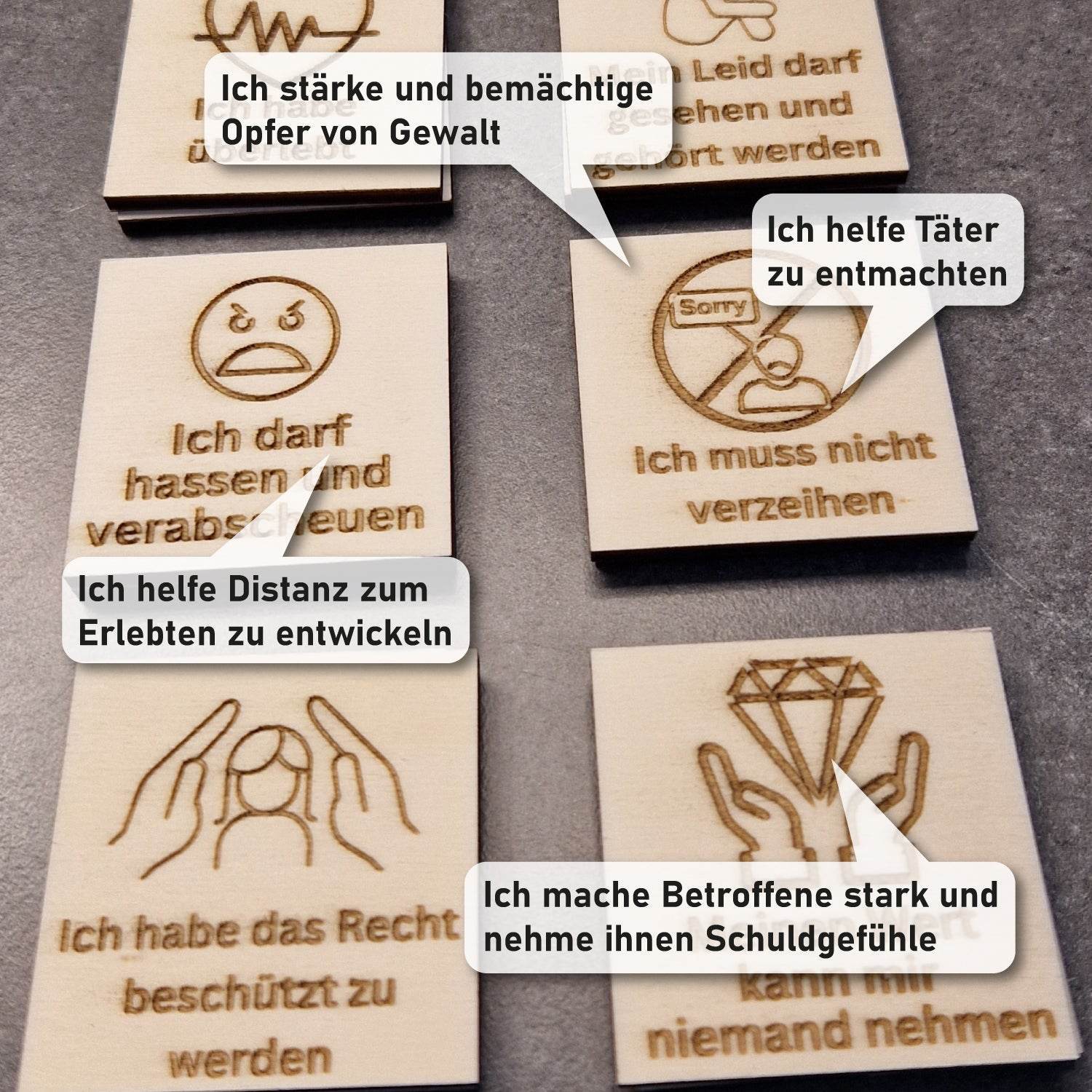 Memo “Botschaften Opfer von Gewalt”