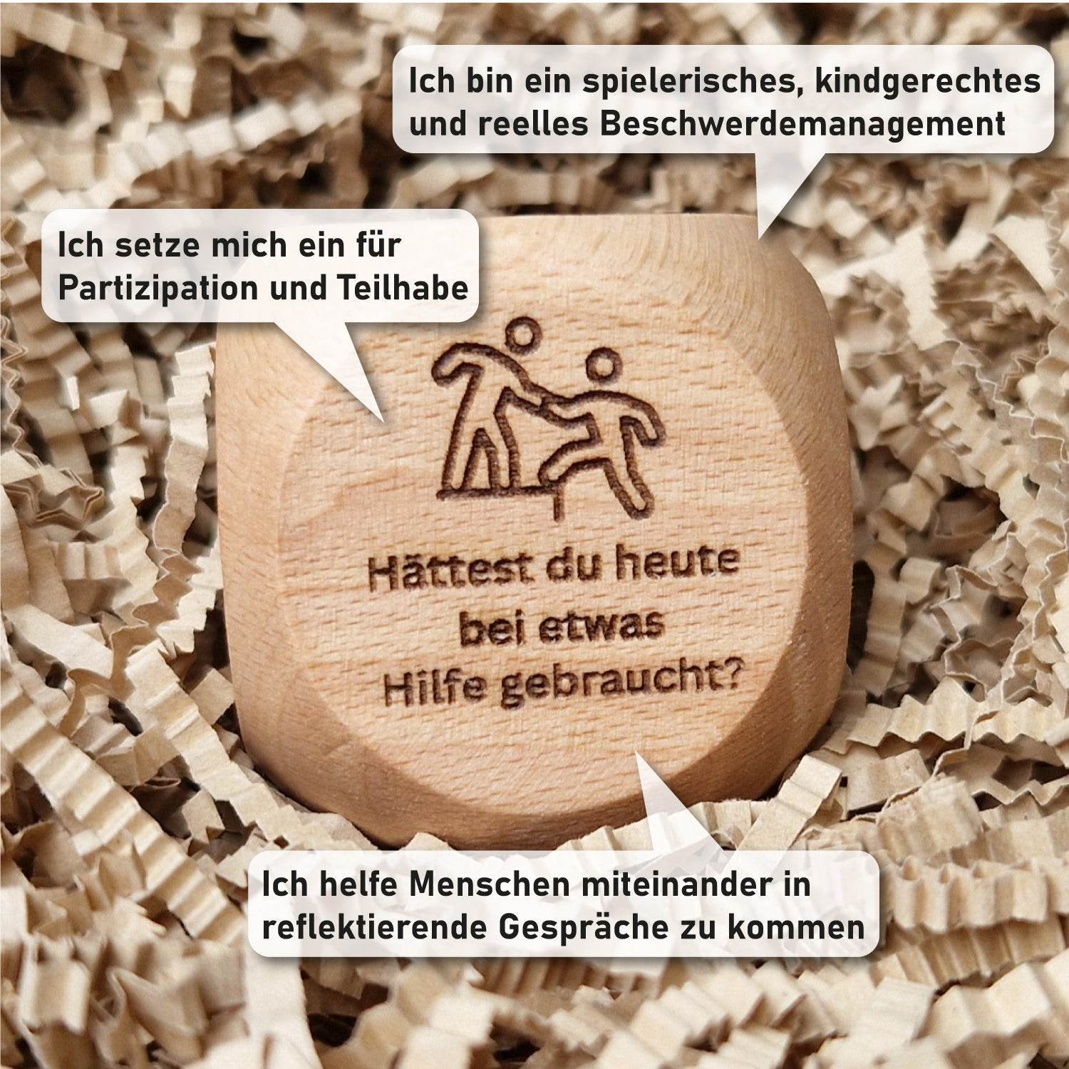 Reflexionswürfel für Familien, negativ Variante 2