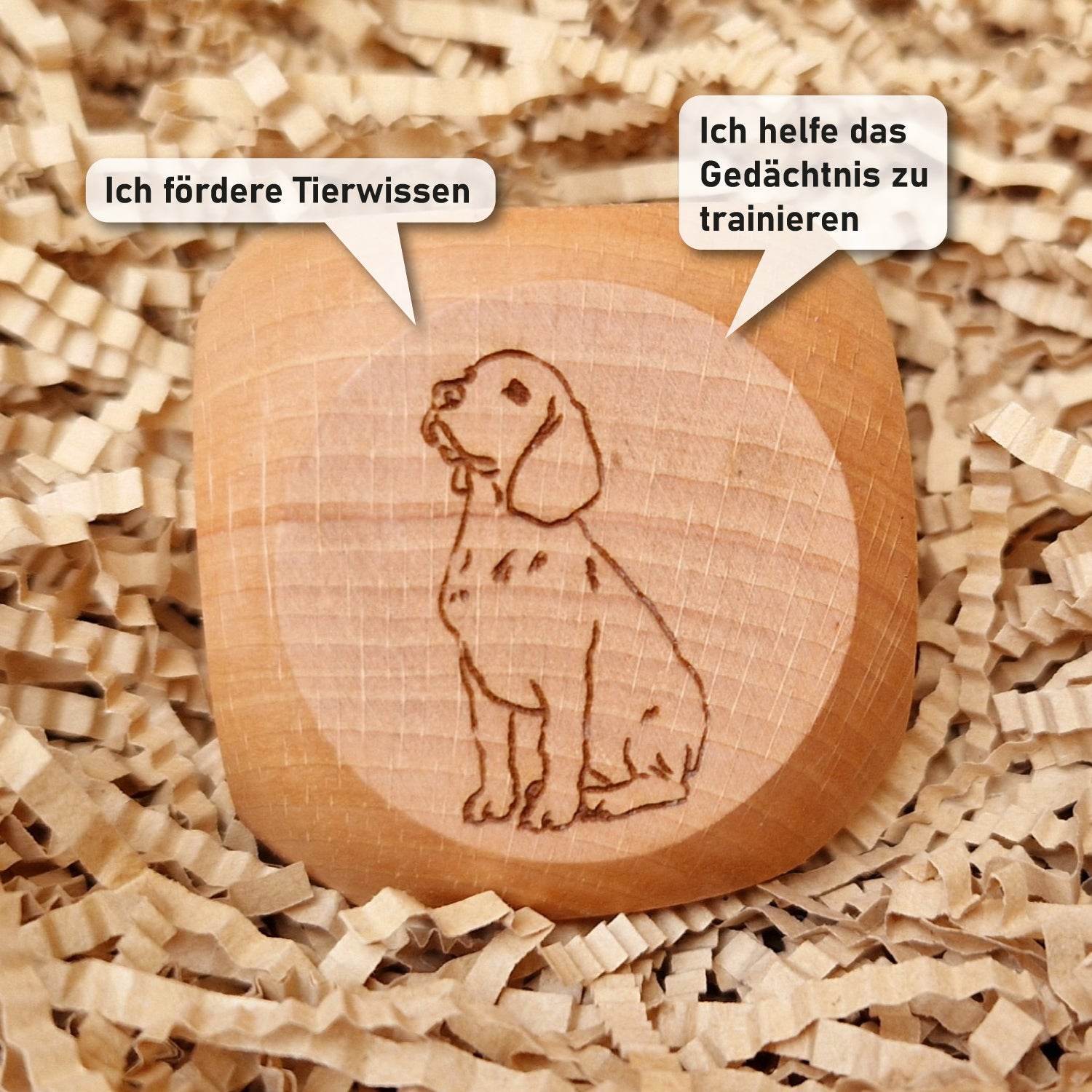 Erinnerungs- Würfel für Familien, Tiere - „leicht“