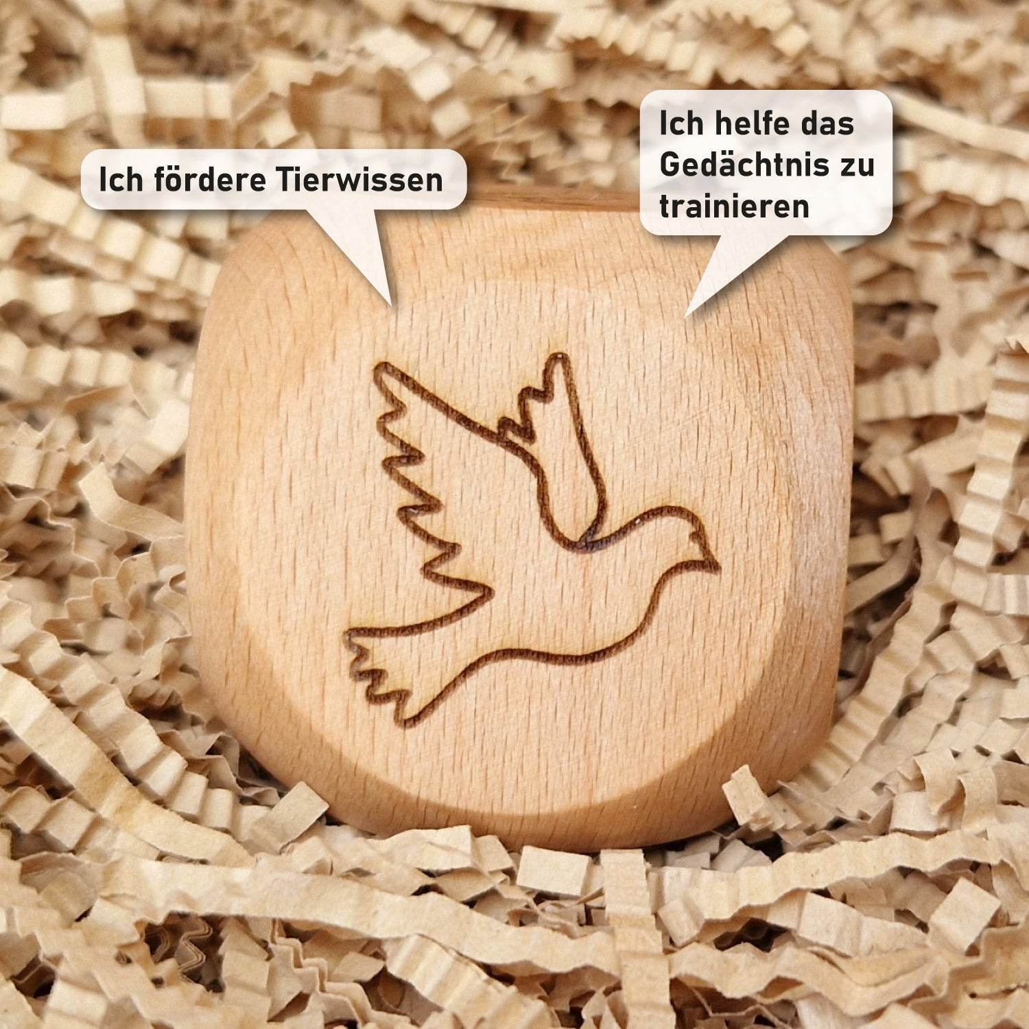 Erinnerungs- Würfel für Familien, Tiere - „mittel“