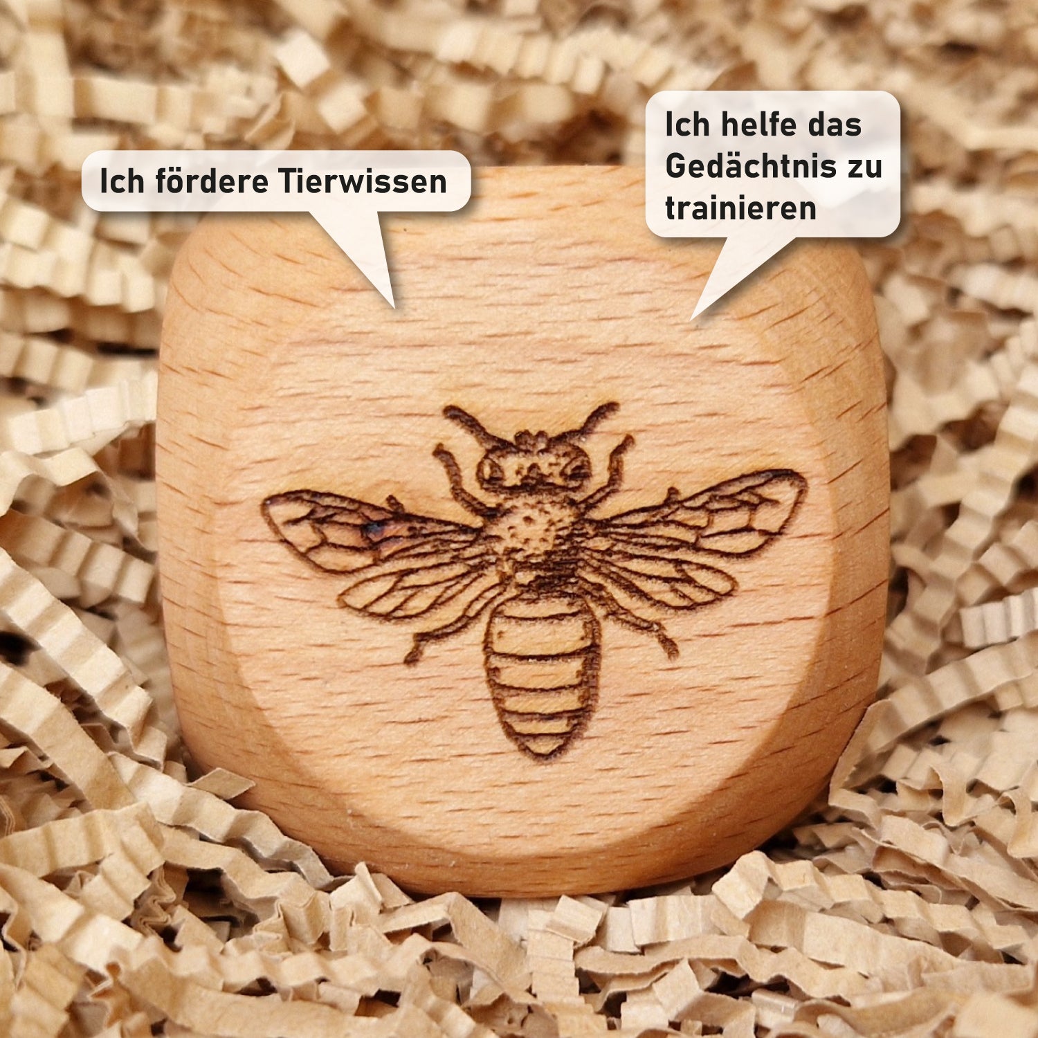 Erinnerungs- Würfel für Familien, Tiere - „schwer"