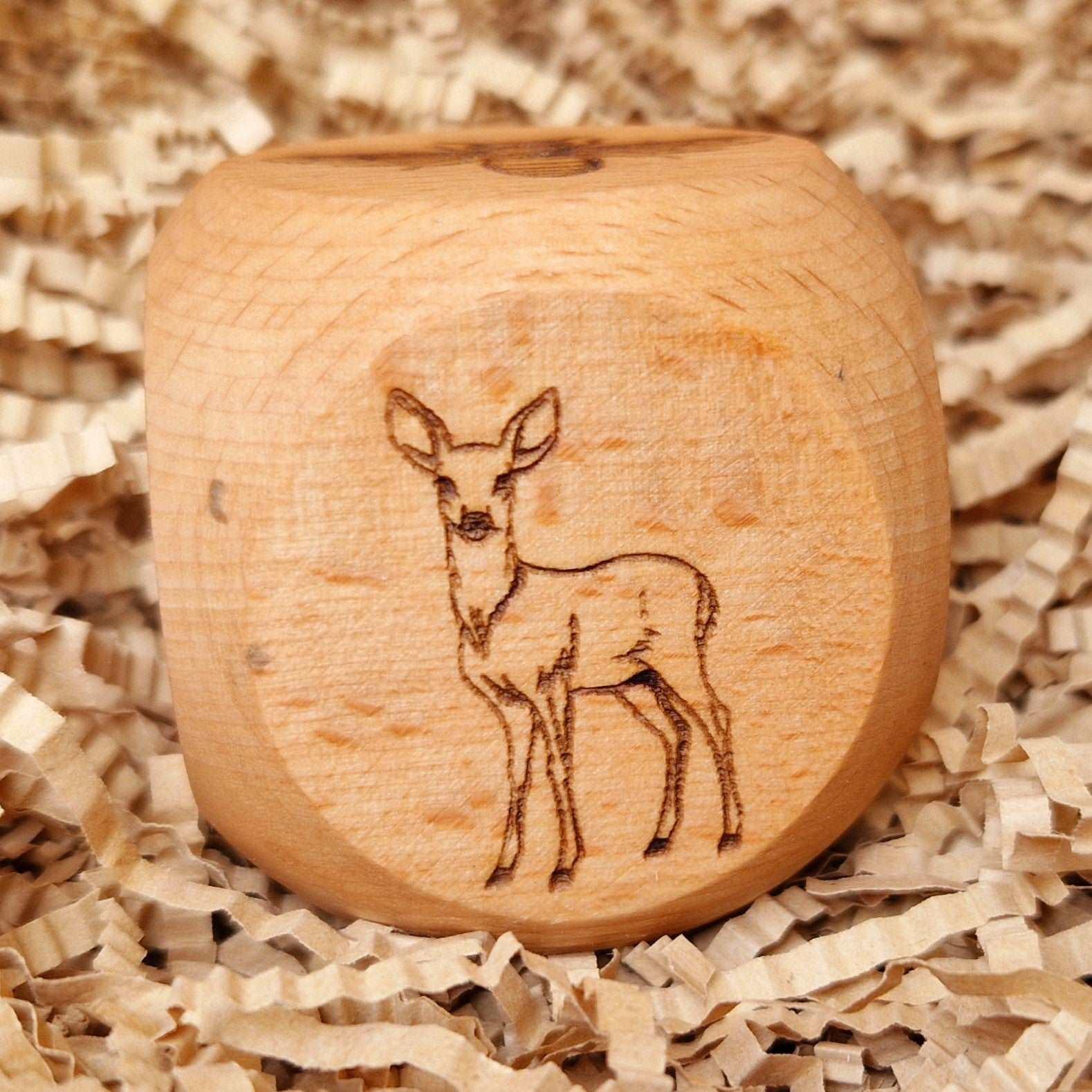 Erinnerungs- Würfel für Familien, Tiere - „schwer"