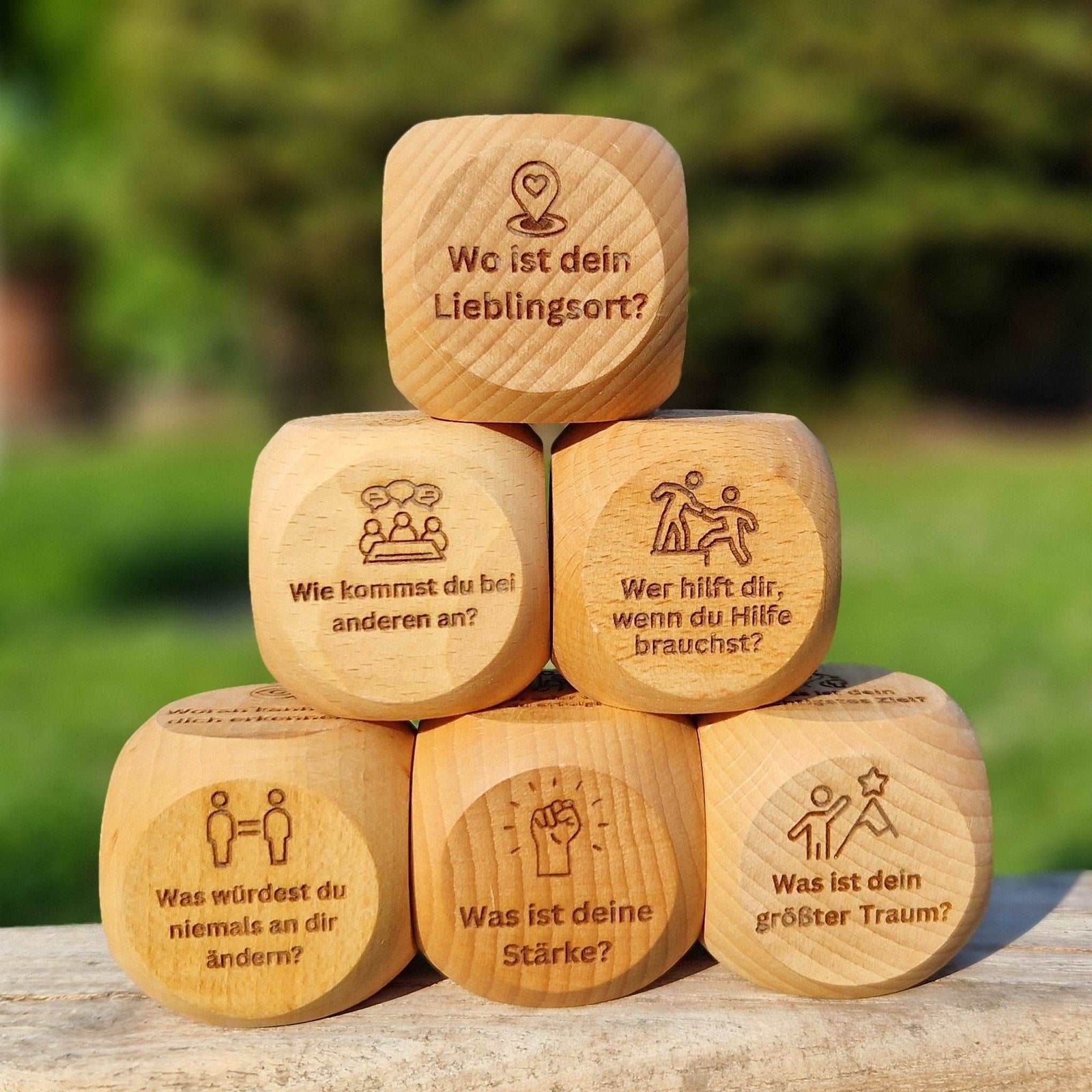 Würfelset Anamnese in der Familie