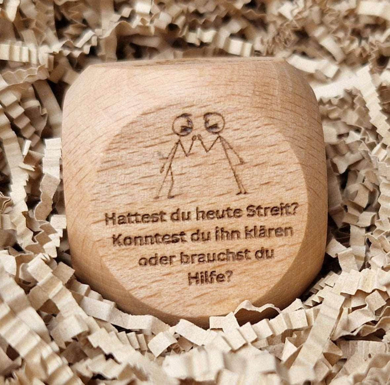 Reflexionswürfel für Familien, negativ Variante 2 - Würfel - LiLea Family
