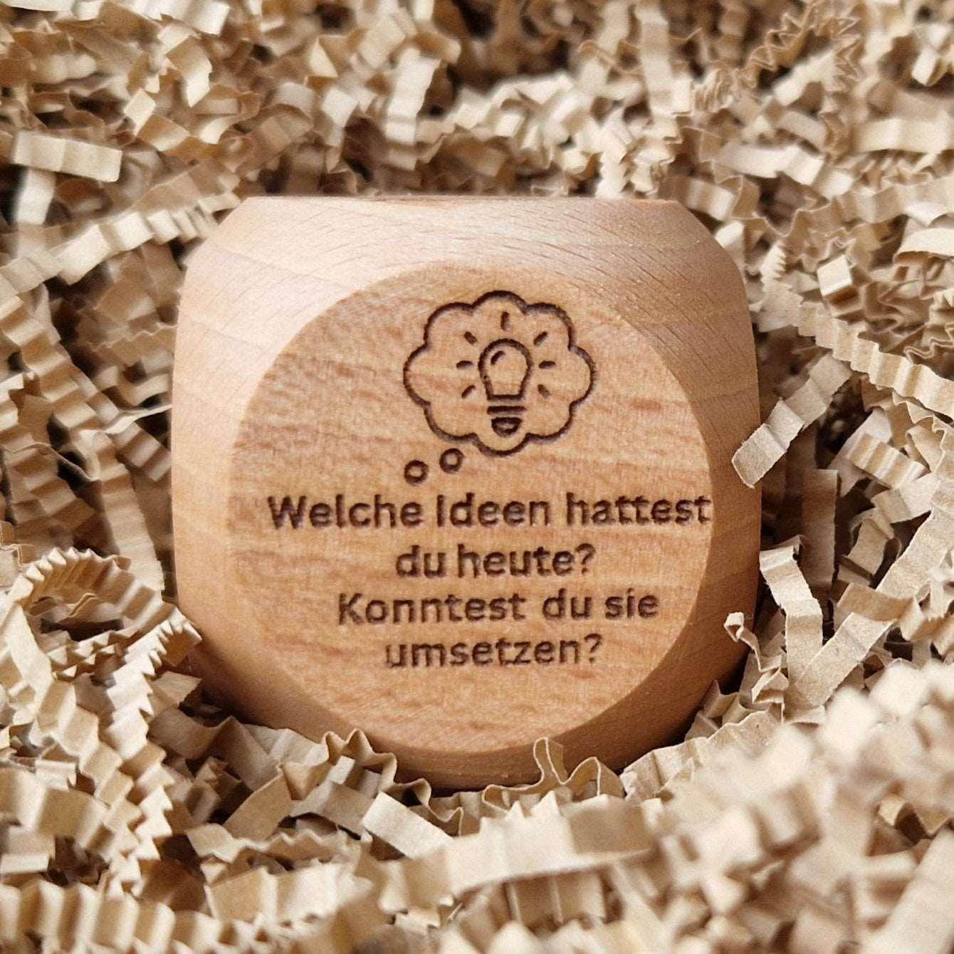 Tagesreflexions- Würfel positiv Variante 2