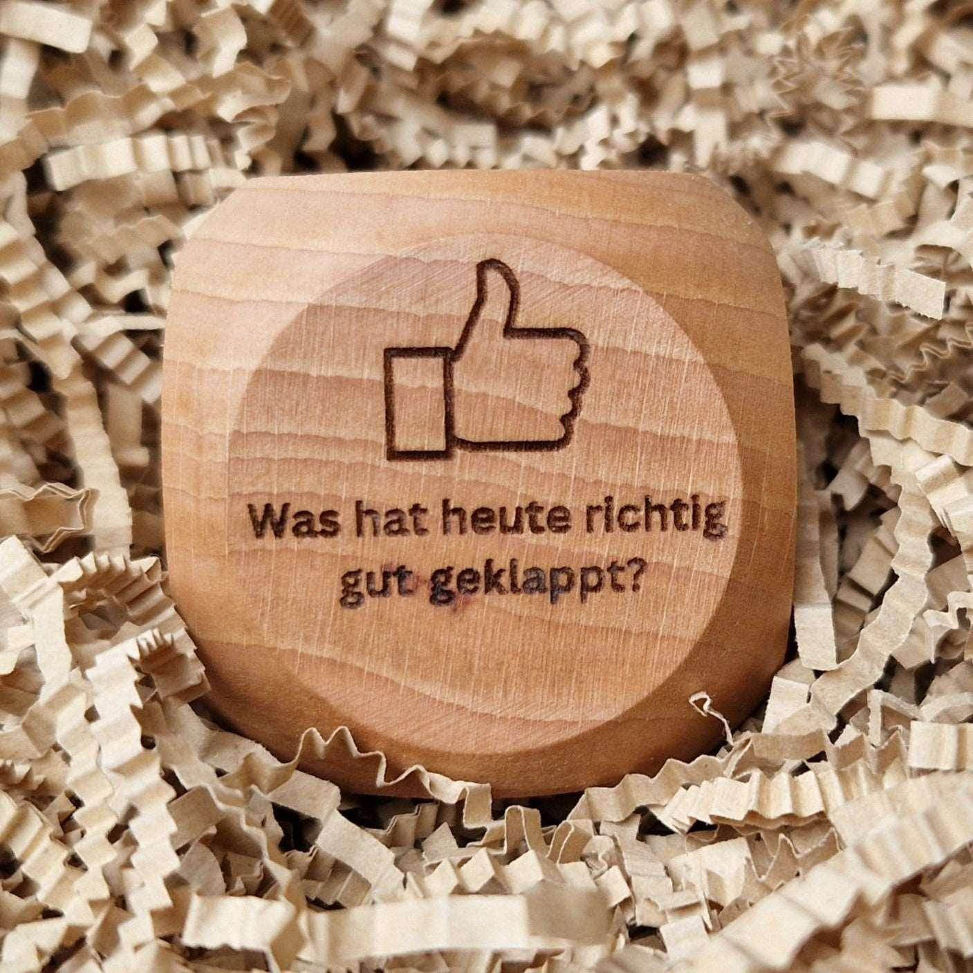 Reflexionswürfel für Familien, positiv Variante 2 - Würfel - LiLea Family